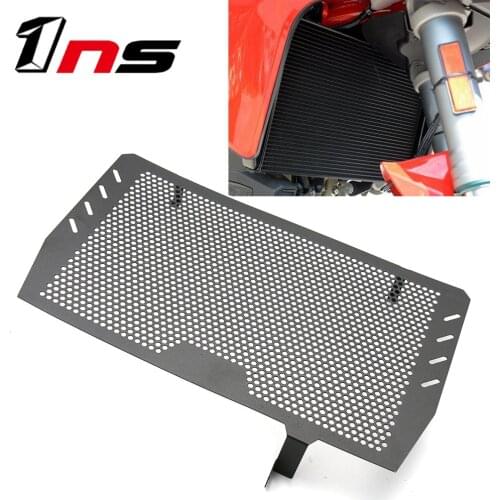 For Ducati Multistrada 1200 MTS1200 17-18 Motorcycle Radiator Guard Grille High Quality Honeycomb Hole Type Water Tank Net Cover