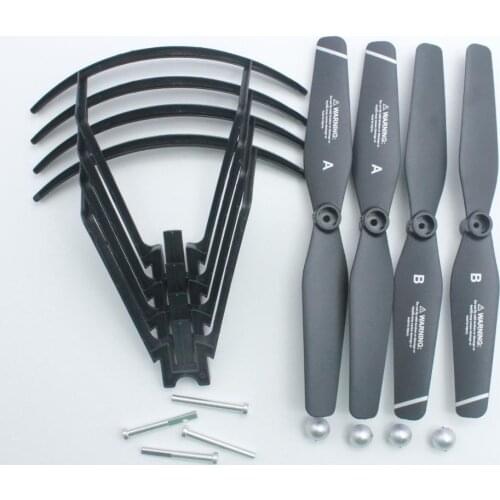 S167 GPS RC Drone S167 Quadcopter Propellers guardBlades Cover Blades fix bladesprop spare parts kit