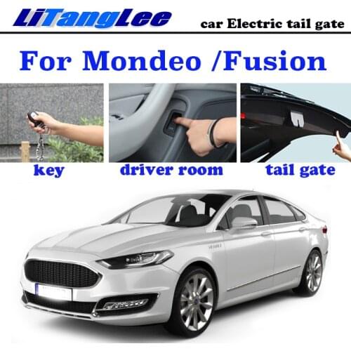 LiTangLee Car Electric Tail Gate Lift Tailgate Assist System For Ford For Mondeo Fusion 2014~2020 Remote Control Trunk Lid