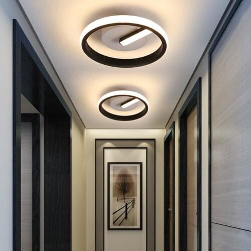 Led light modern minimalist balcony aisle home corridor porch channel ceiling nordic ins wind cloakroom lamp