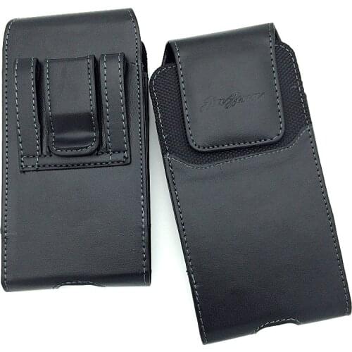 Universal Leather Phone Pouch For iphone Samsung Xiaomi Huawei LG Sony Nokia Smartphone Cover Waist Holster Bag Belt Case Fundas