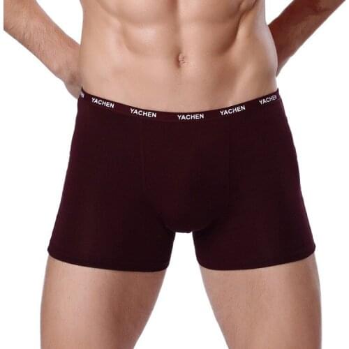 High Quality Modal Mens Underwear Mid-Waist Breathable Homme Cuecas Masculina Boxer Shorts 5 Colorman Underpants