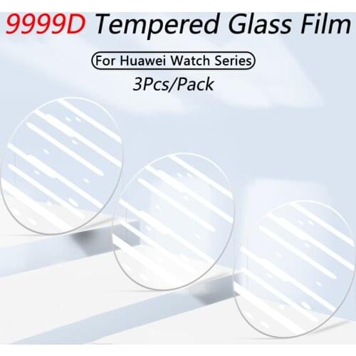 9999D HD Tempered Glass film For Huawei Watch GT 2 GT 2E 3 Pro Screen Protectors Film For Honor Watch Magic 2 Cover Accessories