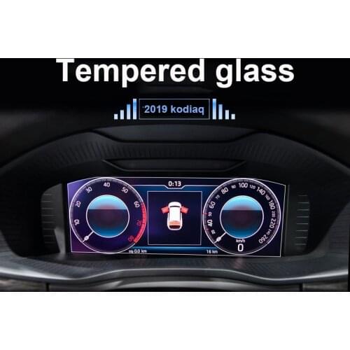 For Skoda kodiaq Karoq Superb 2017 2018 2019 Car Navigator Dashboard Protective Film TPU Screen Protector instrument panel cover