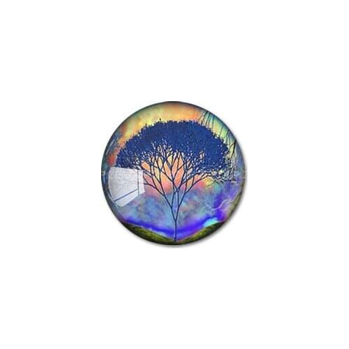 ZEROUP 20pcs/lot 12mm 20mm 25mm 30mm DIY handmade round photos Glass Cabochon body jewelry finding Fit Cameo Blank Settings