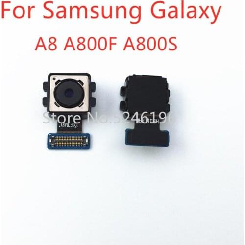 1pcs Back Rear big Main Camera Module For Samsung Galaxy A8 A800F A800S Back Main Flex Cable Camera Original Replace parts