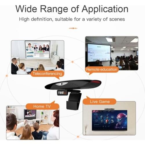 10PCS T95 C1 2GB 16GB Android 9.0 TV BOX with Camera 2.4&5G Wifi 1080P 4K Youtube Media Player pk x96 mate