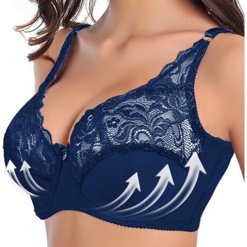 Large BH Tube Top Female Push Up Brassiere Laced Bra Lace Bra Plus Size Bra Women Underwear Bralette Crop Top Sexy Female Bra