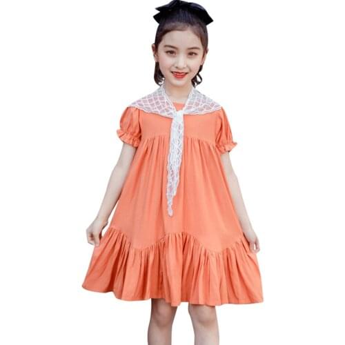 Kids Dresses For Girls Mesh Girls Dresses Casual Style Party Dress For Children Summer Girl Costume 6 8 10 12 14