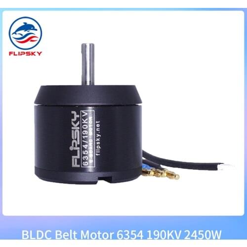 Brushless Motor 6354 190KV 2450W 12S DIY Electric Skateboard/Longboard Belt Motor Efoil / Scooter / Jet board BLDC Motor|Flipsky
