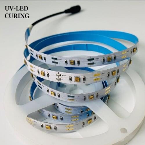 265nm 270nm 280nm 1m 30pcs Flexible UVC LEDs Sterilization Light Strip For Disinfection Deep UV Light Module Soft Lamp Bar
