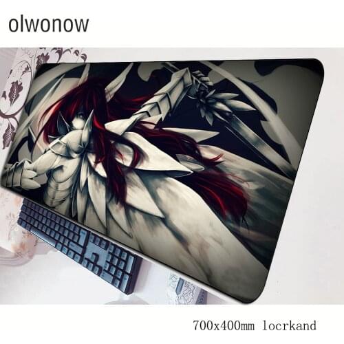 Fairy tail mouse pad Boy Gift Computer mat 70x40cm gaming mousepad large Personality padmouse keyboard games pc gamer desk