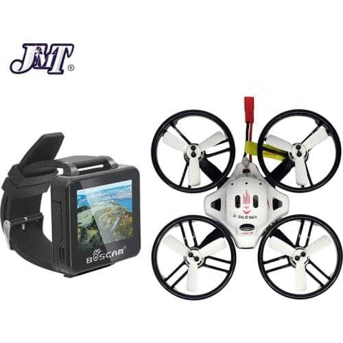 JMT ET125 PNP Brushless FPV RC Drone Quadcopter Mini Aircraft with XM Receiver with FPV 2inch 960*240 HD Watch