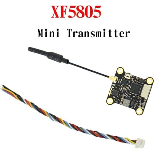 Upgrated MINI XF5805 5.8Ghz FPV Transmitter 25mW 100mW 200mW 300mW 37CH 2KM with IPEX Connector Support Smart Audio Pitmode FPV