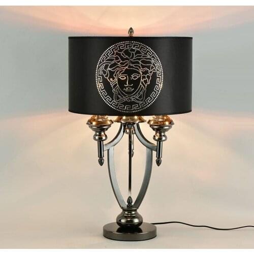 Modern Table Lamp Designer Creative Iron Table Lights For Living Room Bedroom Bedside Study Bar Decor Nordic Home Led Desk Lamp