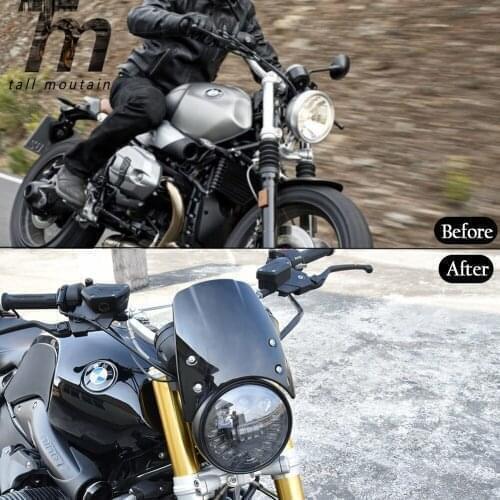 R NINE T Windscreen Windshield Wind Deflector For BMW R NINET R9T R 9 T Racer Pure Urban scrambler 2014-2020 Motorcycle Parts