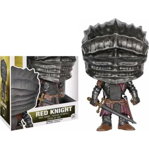 Red knight 89# Vinyl Action Figures Collection Model Children Toys