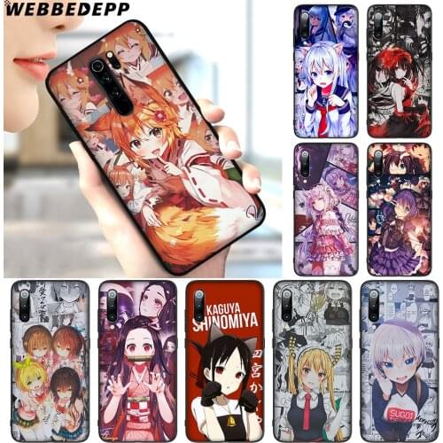 WEBBEDEPP Mai Sakurajima Soft Case for Redmi Note 4X 5 5A 16G 32G 6 7 8 8T Pro Prime