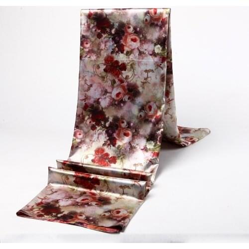 170x75cm Fresh figures are small silk printing fabric DIY garment cloth dress HF02