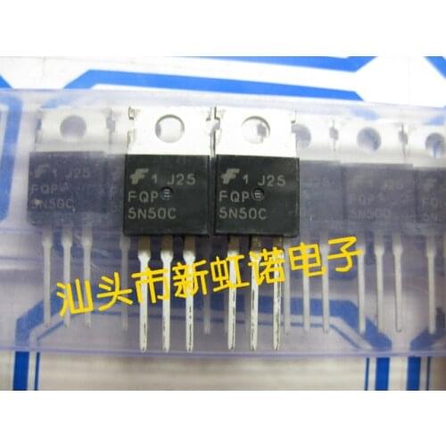 5Pcs/Lot New Original FQP5N50C Triode In Stock