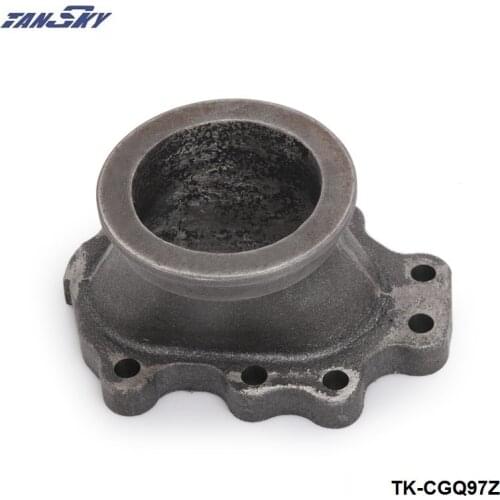 Cast Iron GT25 GT28 T25 T28 Exhaust Dump Flange Exhaust Conversion Kit to 2.5" 63mm V band Adapter TK-CGQ97Z