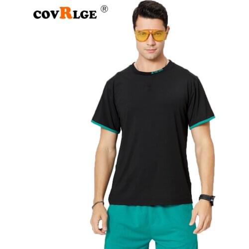 Covrlge Men's T-shirts With Inscriptions