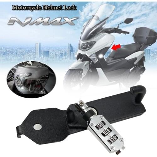 For Yamaha NMAX 155 N-MAX155 NMAX 125 N-MAX125 2018 2019 2020 Motorcycle Helmet Lock Helmet password lock Helmet Security Lock