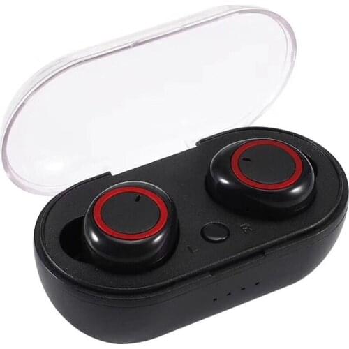 DT-2 Wireless Earphone Bluetooth TWS 5.0 Sports Earbuds Stereo Headset 3D Stereo Sound with Microphone and Charging box