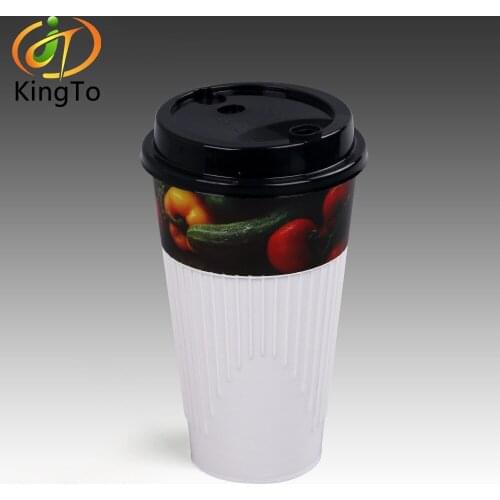 High quality iml label for plastic milky tea cup
