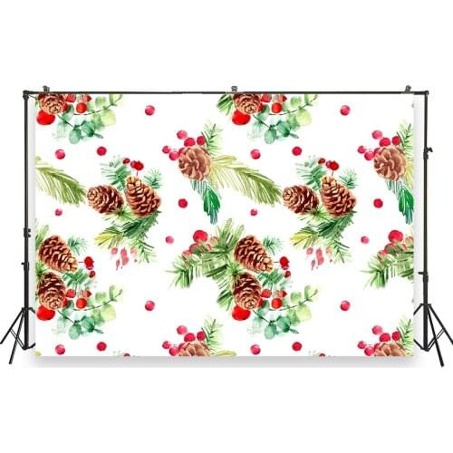 HUAYI Photography Backdrops Christmas Photo Background Christmas Xmas Family Party Decor Banner Studio Photobooth BackdropXT6928