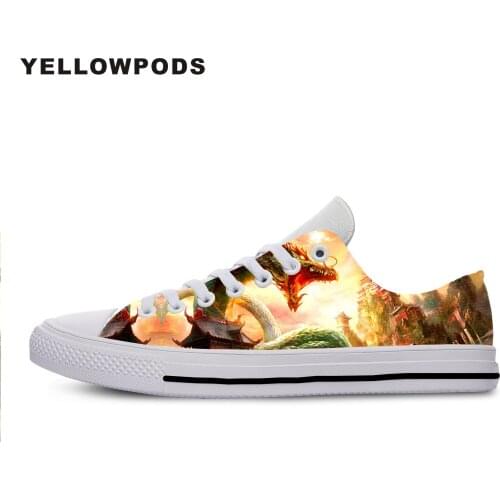 Men Casual Shoes Golden Chinese Dragon Hot Fashion For High Quality 3D Printing Golden Chinese Dragon Off White Shoes Man