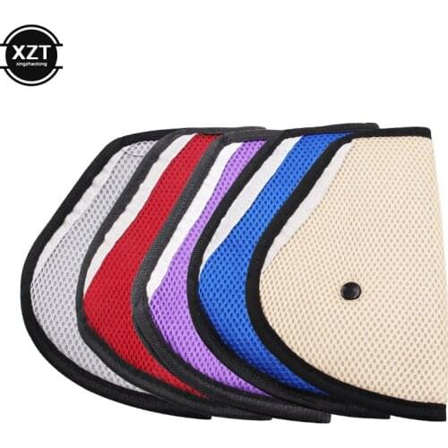 Child Seat Belt Adjustment Holder Car Anti-Neck Neck Baby Shoulder Cover Seat Belt Positioner Child Seatbelt for Kids Safety