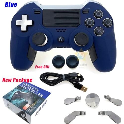 2020 New For PS4 Gamepad Dual Vibration Elite For PS4 Wireless Game Controller Joystick for PS4 Video Gaming Console For PS3