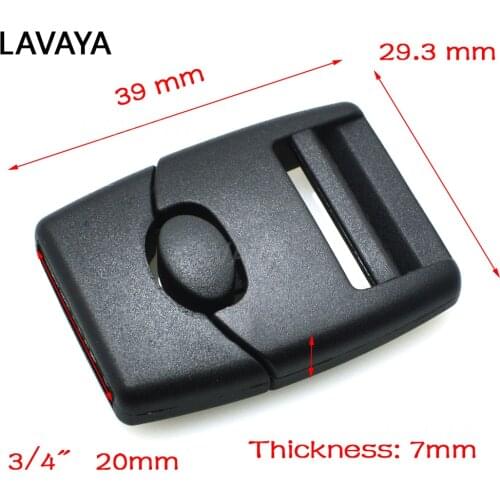 1pcs/pack Pack 3/4"(20mm) Webbing Center Release Buckle for Bags Backpack Straps Belts