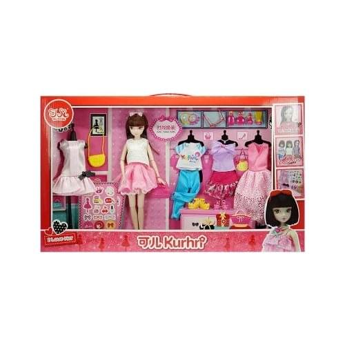 SALE SALE Kurhn Dolls For Girls Toys For Girls Fashion Change Dress Toys For Children Kids Birthday Gifts #3077
