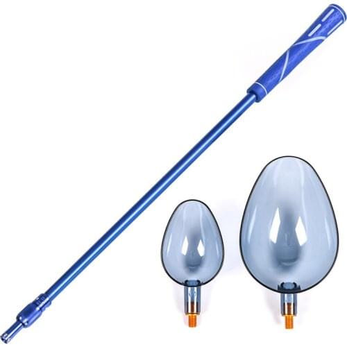 Fishing Gear Carbon Bite Bait Spoon Fishing Long Throwing Pole Feeding Bait Spoon Carp Bait Feeder Fishing Rod