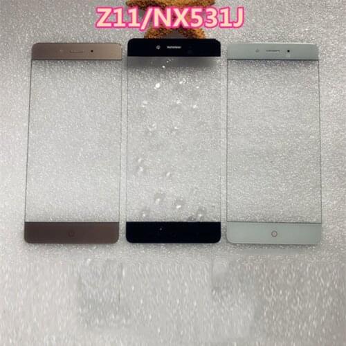For Nubia Z11 Z 11 NX531J Touch Panel Screen Digitizer Glass Sensor Touch Panel Without Flex Protector Oleophobic Coating
