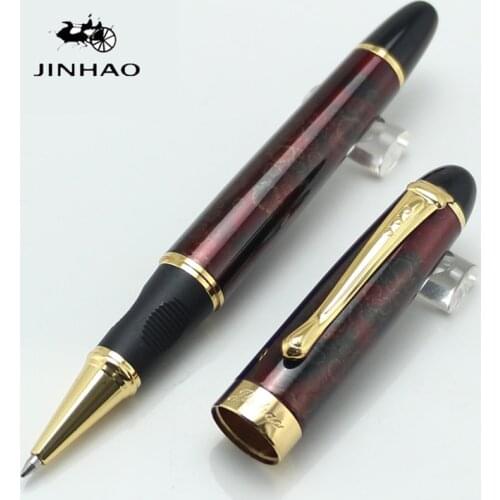 Jinhao X450 Metal Roller Ball Pen Without Pencil Box luxury school Office Stationery luxury Writing Cute pens