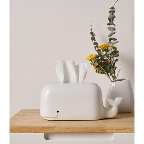 Nice Cute Nordic Tissue Box Cover Storage Animal Car Acrylic Retro Tissue Box Pink Rolling Servilletero Tissue Boxes BY50TB