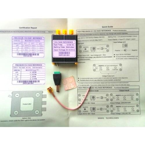 High Precision Voltage Reference precision voltage reference 1 four outputs