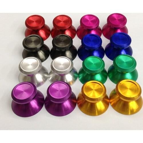 1PC 3D Thumbstick Cap Aluminum Alloy Metallic Metal Analogue Universal Analog Joystick Stick Module For PS4 Xbox One Controlle