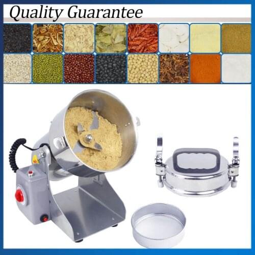 110V/220V Big Capacity Powder Machine 2500W Food Pulverizer 700G