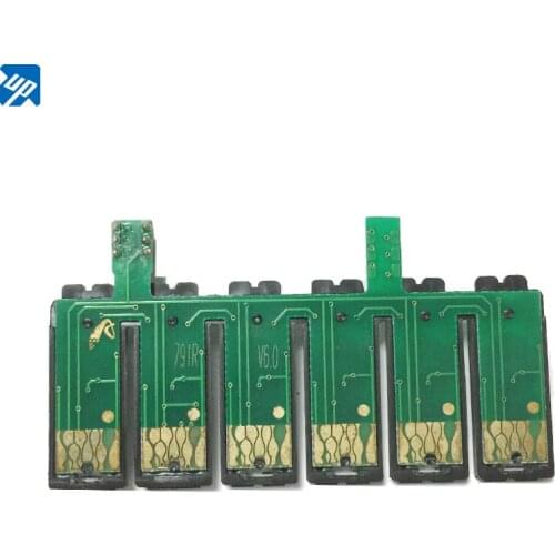 20pcs T0791 791 79 auto reset ARC Chip ink cartridge chip for epson R1400 1430 PX700W PX800FW P50 PX830FWD used for ciss