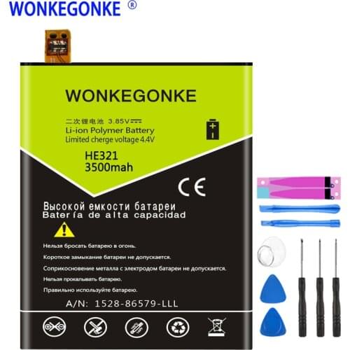WONKEGONKE HE321 mobile phone battery for Nokia 5 Dual SIM (TA-1053 DS) N5 Batteries Bateria