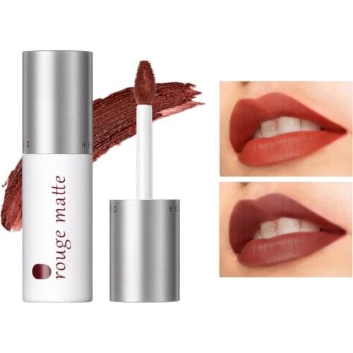 5 Colors Velvet Liquid Lipstick Waterproof Non-marking Lipstick Moisturising Make-up Lip Gloss Makeup