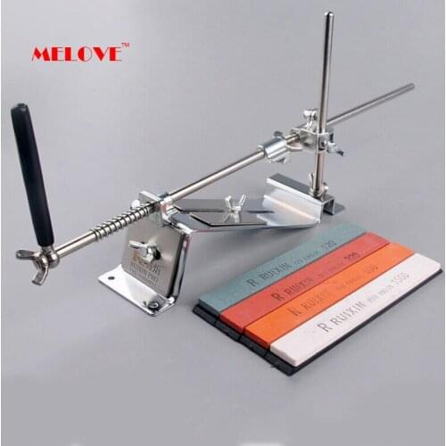 Fixed Knife Sharpener Professional Metal Material Sharpening System Diamond Grinder 120-3000# Whetstone Kitchen Tools
