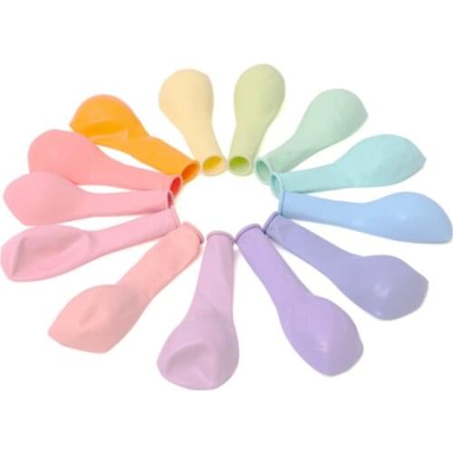 30Pcs 5Inch Macaron Pink Purple Gray Latex Balloons Pastel Candy Wedding Birthday Party Decor Baby Shower Christmas Toys Globos