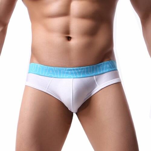 Mens Underwear Appeal Hollow Out Leakage Hip Sexy Low Cut Briefs