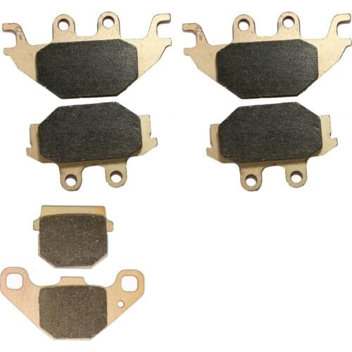 Brake Pill Pads Set fit ADLY ATV 300 Interceptor 2006 2007 Front Rear