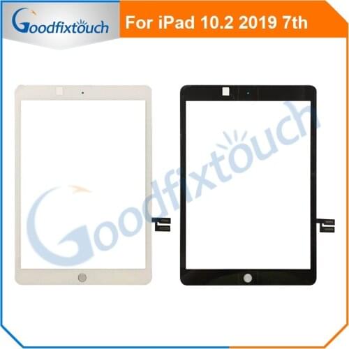 New For iPad 10.2 7th Gen A2197 A2198 A2200 Touch Screen Digitizer Outer Glass Panel For iPad 7 Replacement Parts AAA+ Tested